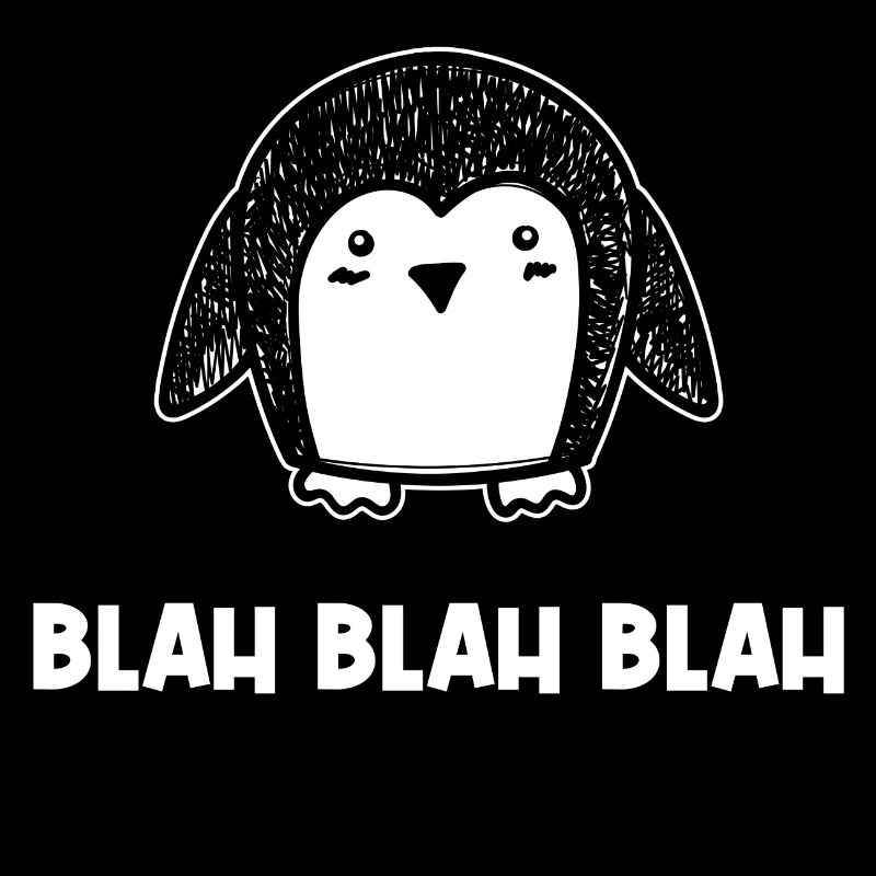 Pinguin Kalt Spruch Tier Schnee Eis Vogel