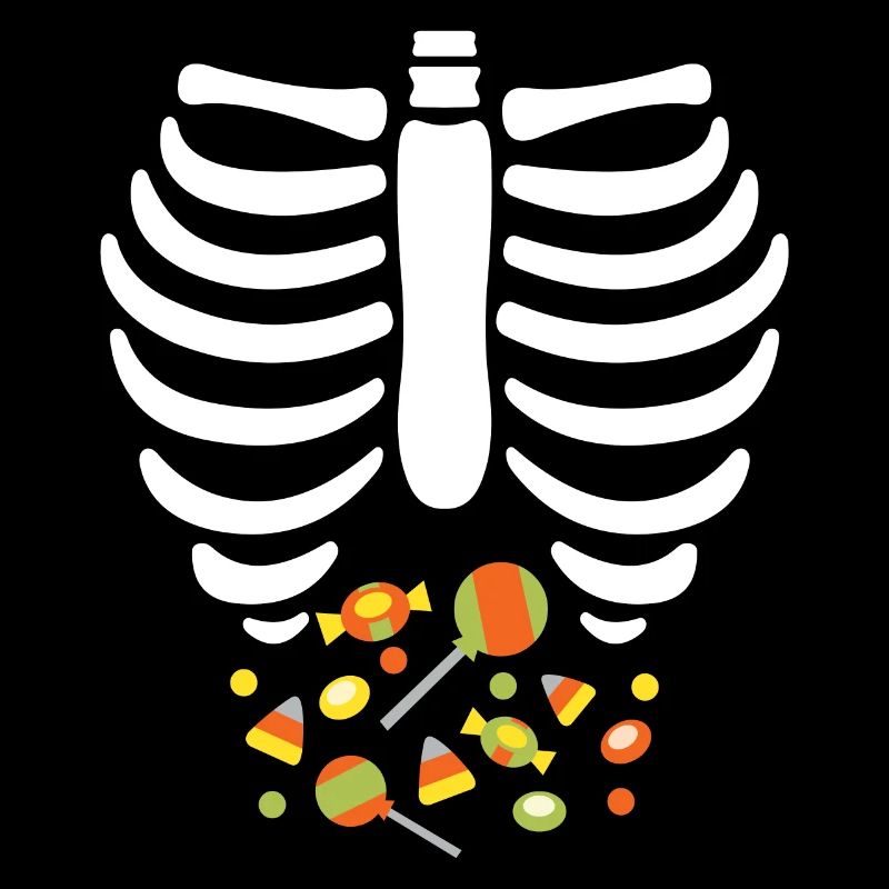 Spooky Scary Ribs Bonbons Halloween Süßes oder Saures