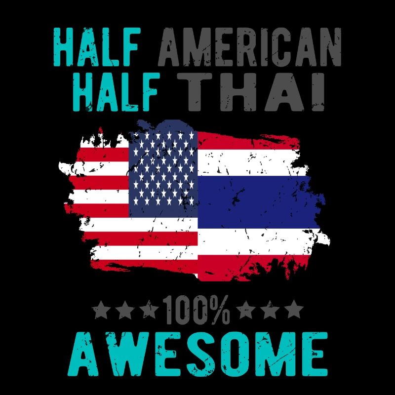 Moitié américain moitié thaïlandais