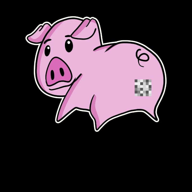Pig Ass - Pig Butt
