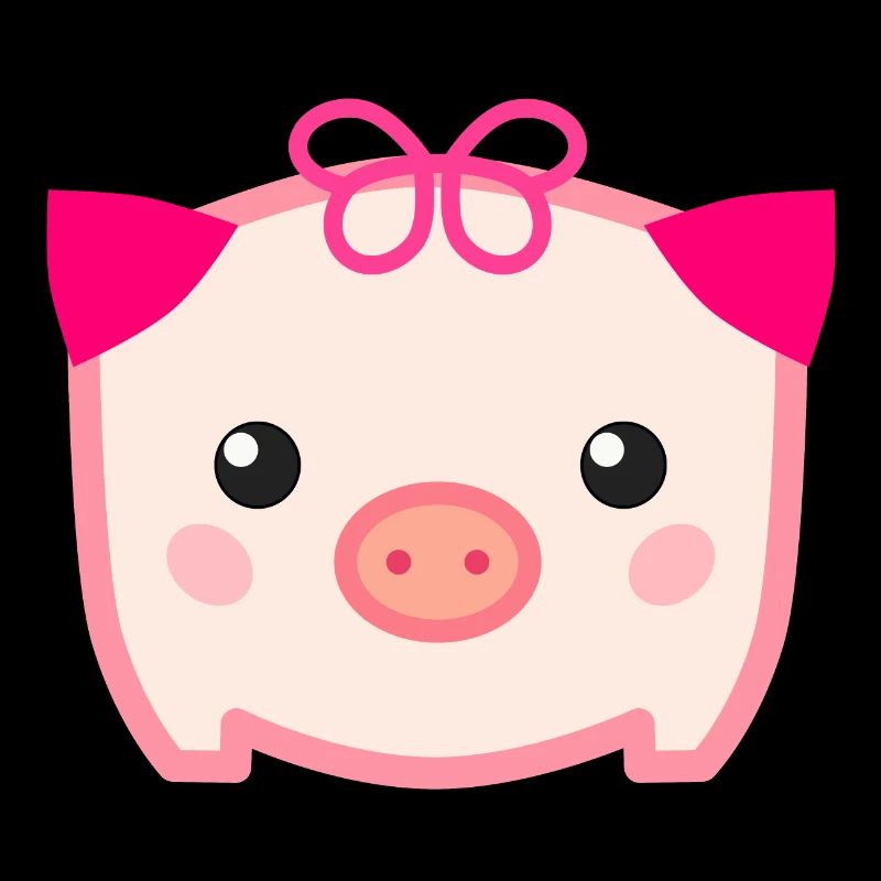 Cochon mignon Kawaii