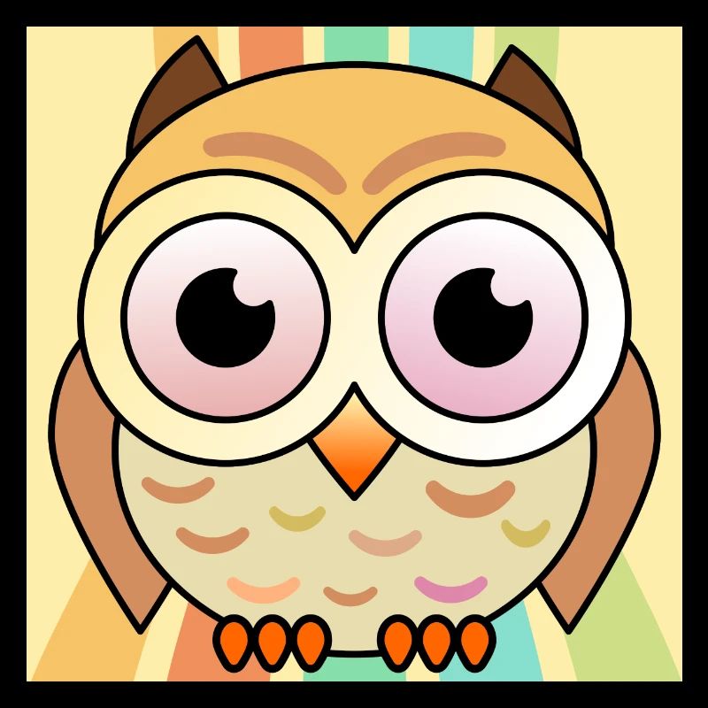 RETRO EULE - TIERBILDER