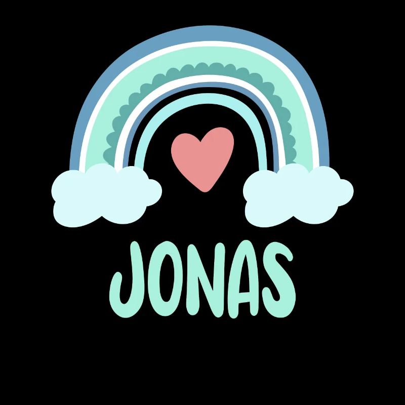 Jonas Name Rainbow Baby