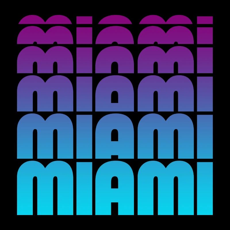 Miami Gradient Grid