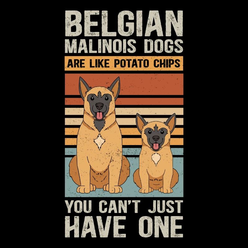 Belgischer Schäferhund Malinois Hund Geschenk