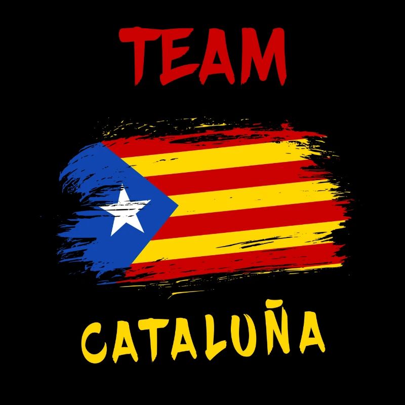 Design du drapeau de l'équipe de Catalogne