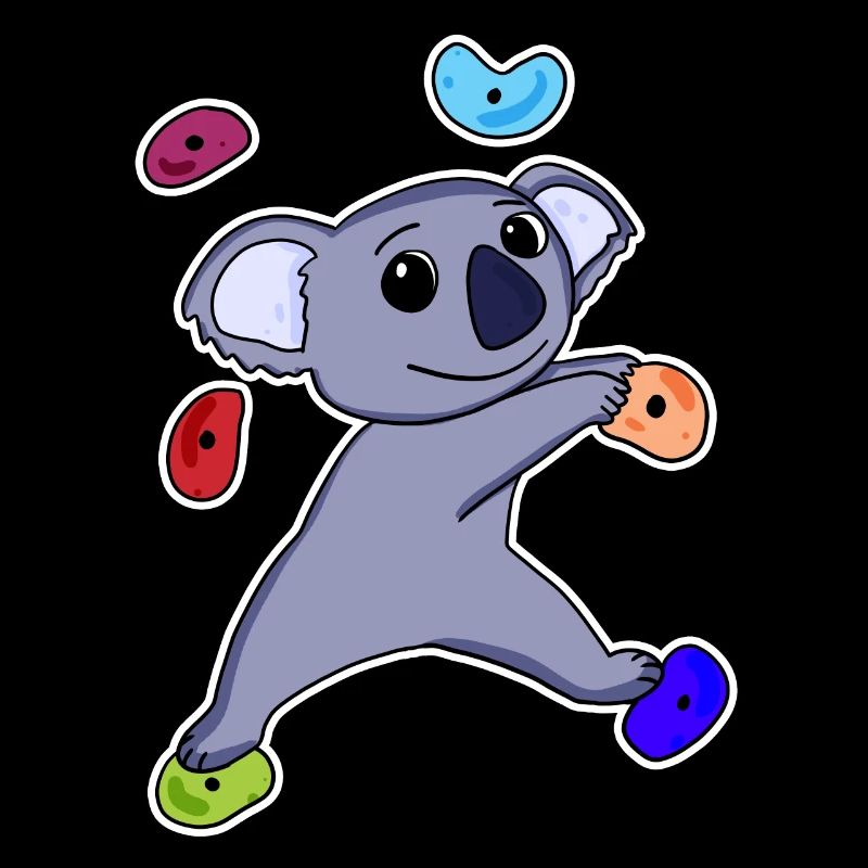 Climbing Koala