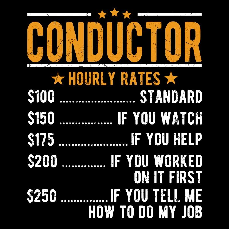 Conductor hourly wage