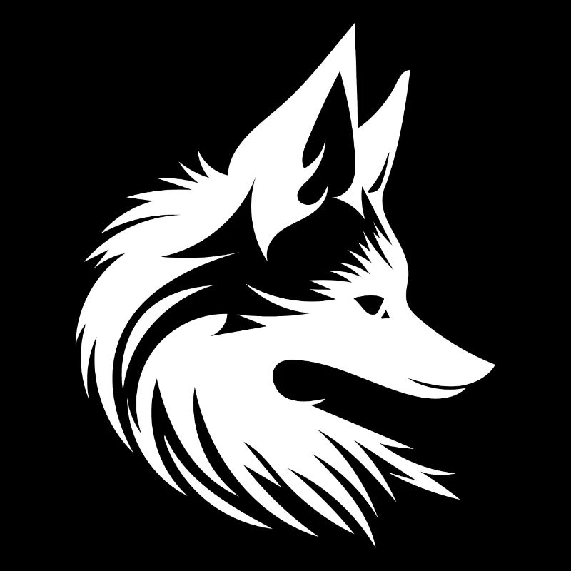 Cute Cute Fox Tattoo Portrait Style
