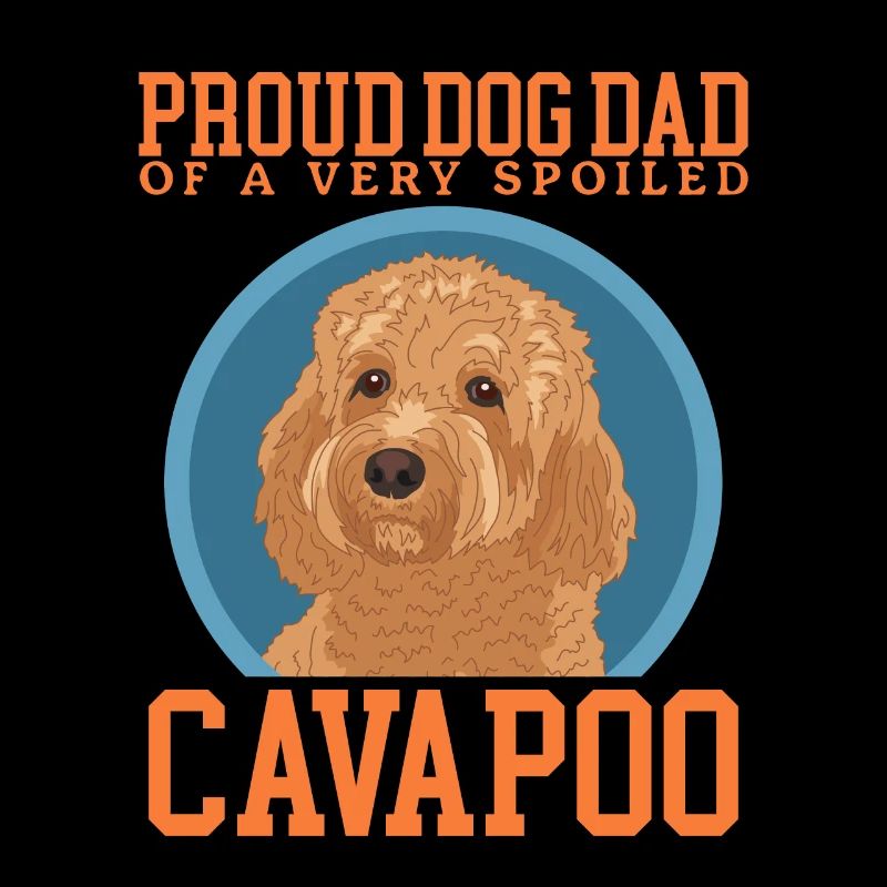 Cavapoo Dad Hunde Cavoodle Hundebesitzer Geschenk