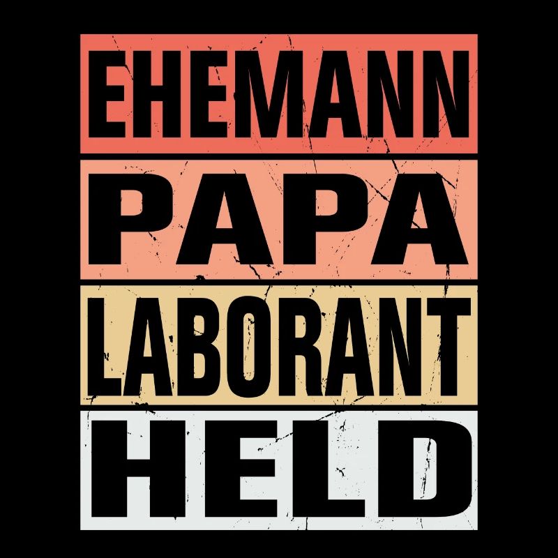 Laborant Vater Ehemann Held
