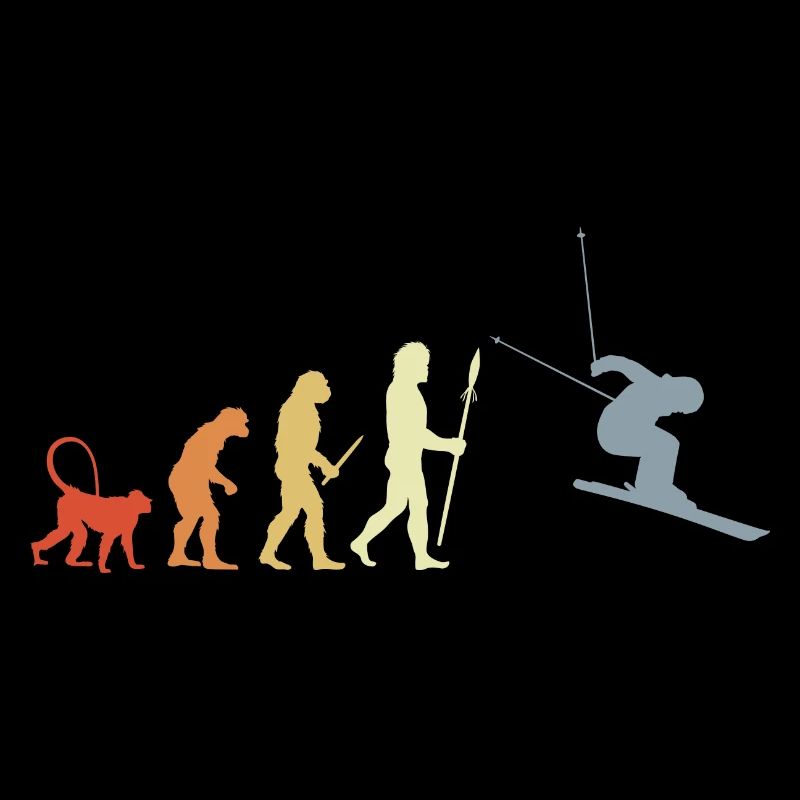 Entwicklung eines Skifahrers