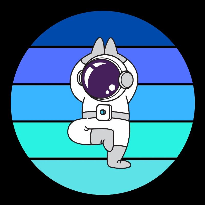 astronaut, flying rocket space