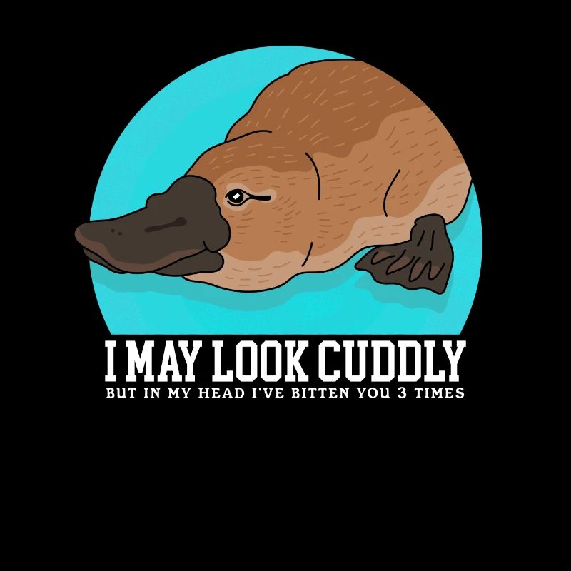 Schnabeltiere Platypus Schnabeltier Geschenk