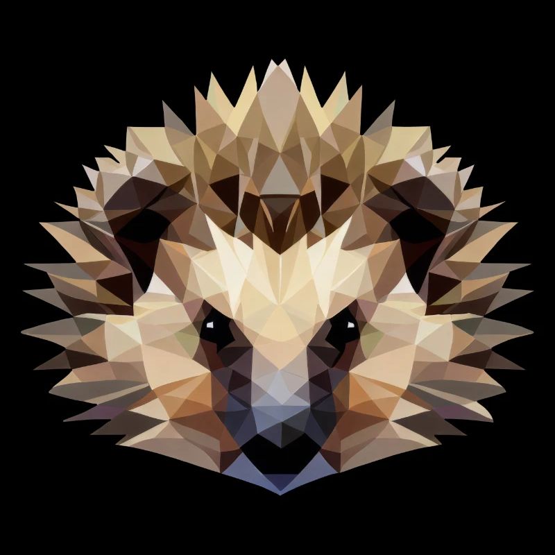 Style polygonal hérisson