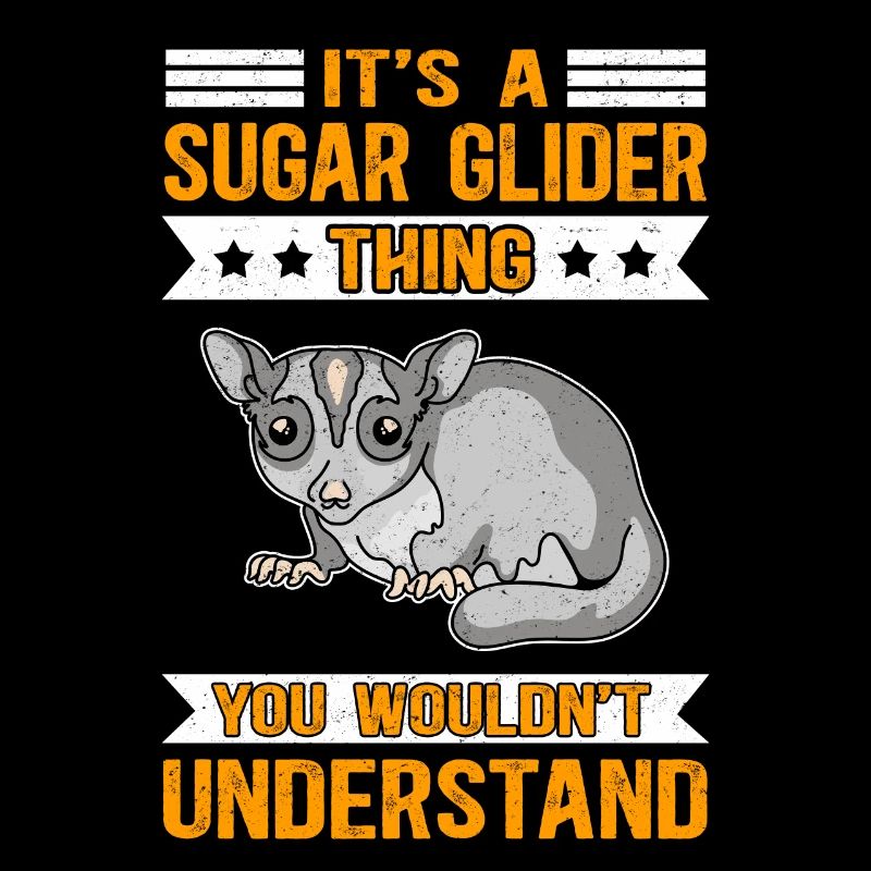 Sugar Glider | Short-headed glider glider gift
