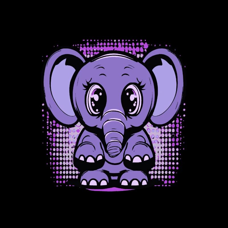 Mignon bébé éléphant