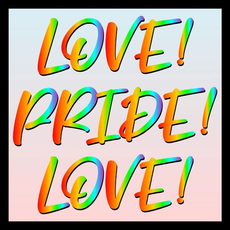 LOVE PRIDE LOVE LGBTQ DIT DIVERSITÉ DIVERSITÉ
