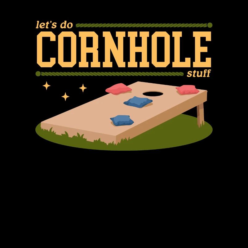 Cornhole Player Blind Hole Bean Bag Gift