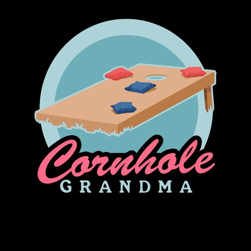 Cornhole Player Granny Blindhole Bean Bag Gift