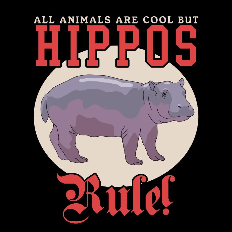 Hippopotamus Baby | Hippo Hippos Gift