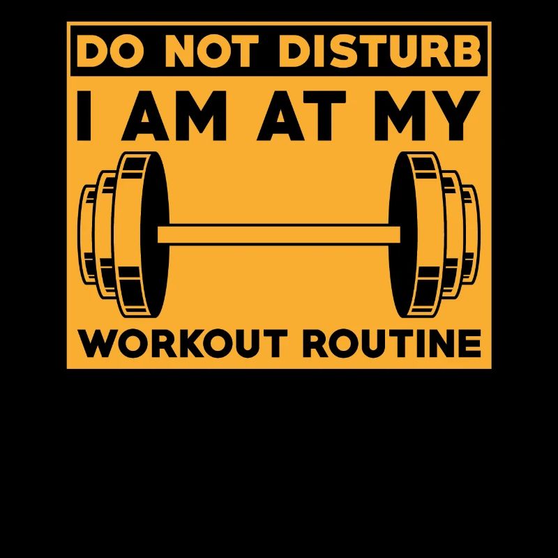 Workout-routine Gewichtheber-trainingsdesign