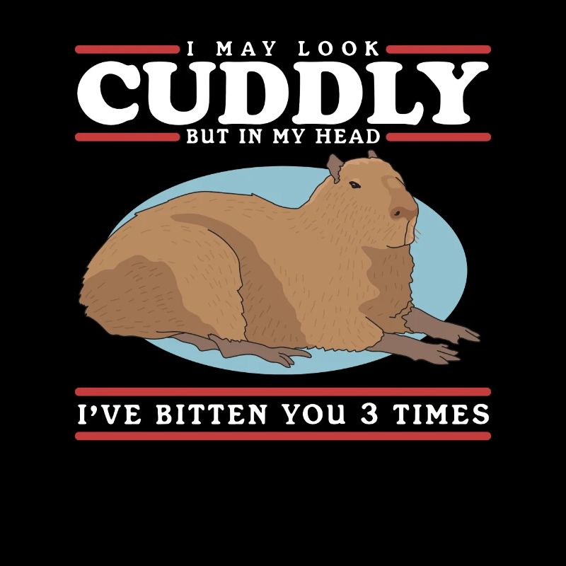 Capybara Capybara Capybaras Gift