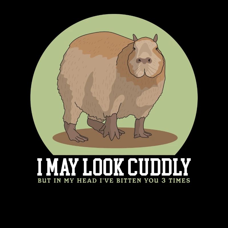 Capybara Capybaras Capybara Capybara Cadeau