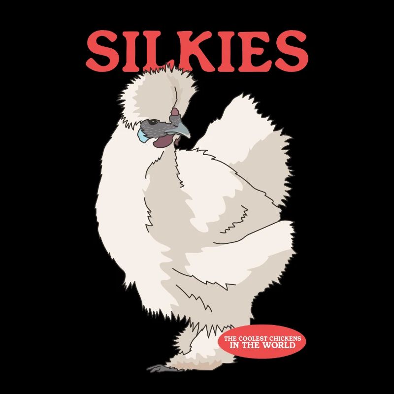 Silk Chicken Silk Chickens Silkie Chickens Gift
