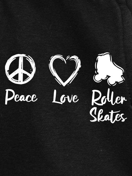 Peace Love Roller Skates