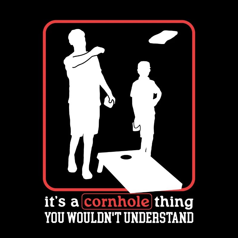 Cornhole Player | Blind Hole Bean Bag Gift