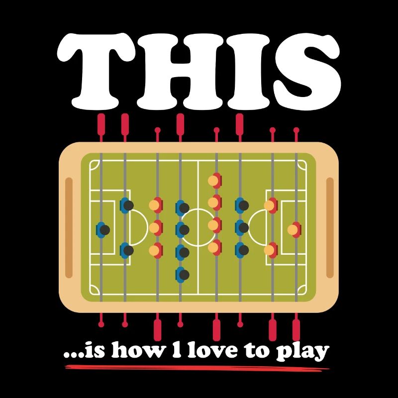 Tischfußball Tischkicker Kickern Krökeln Geschenk