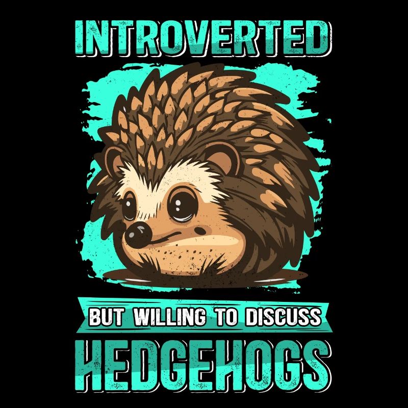 Hérisson Hérisson Amoureux Mignon Hérisson Cadeau