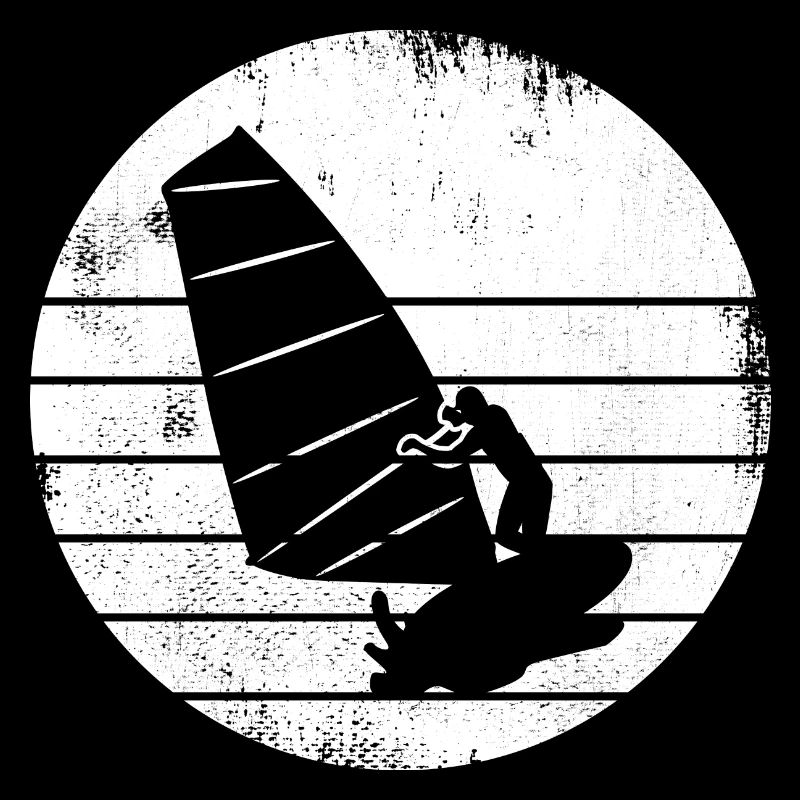 Dessin de planche à voile