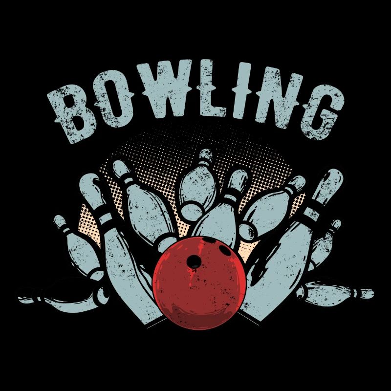 Bowling Strike Sketch
