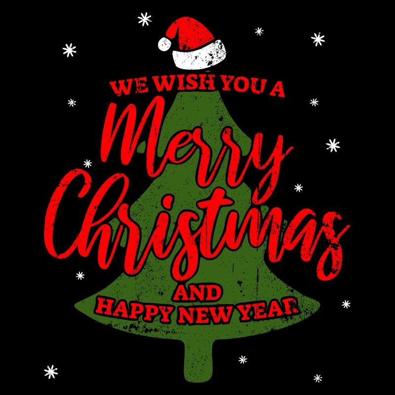 Froher Weihnachtsbaum Jubel