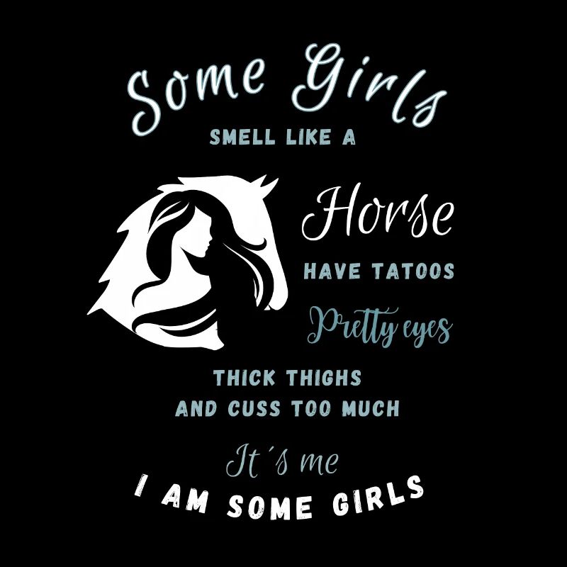 Humorous horse Instagram post