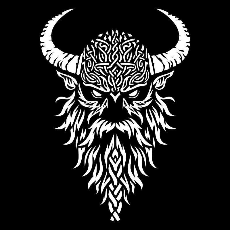 Wikinger-Kriegerkopf