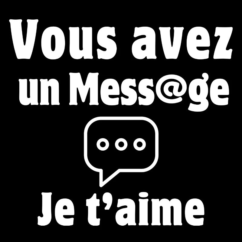 message, SMS, je t'aime, Saint-Valentin