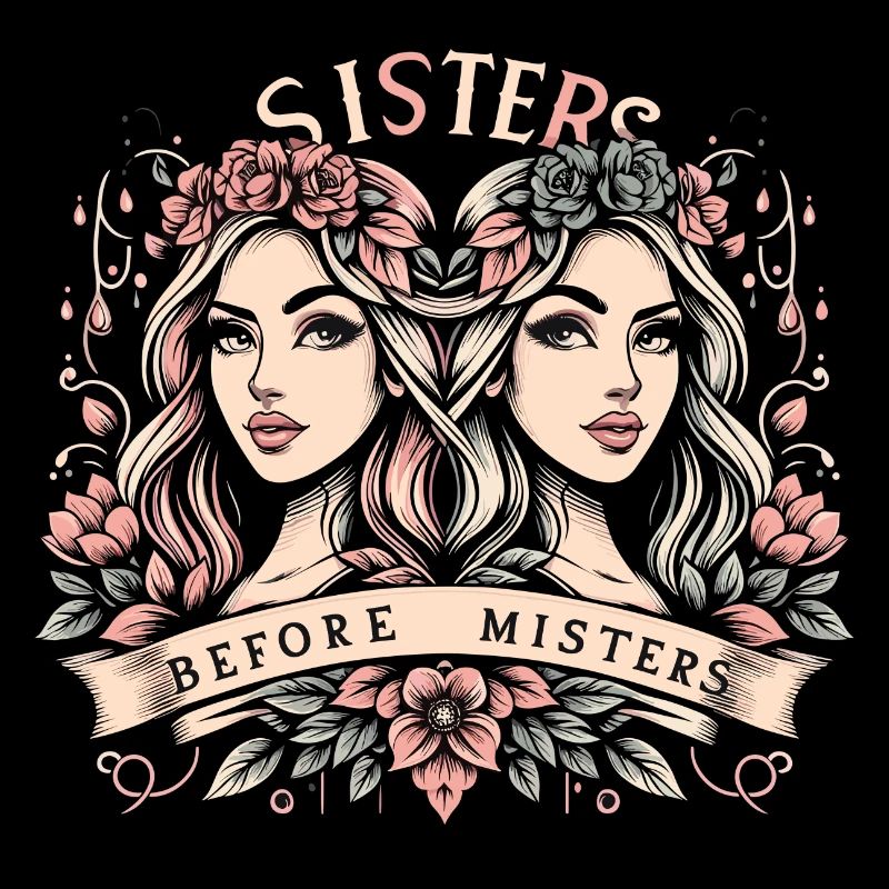 Sisters before Misters Freundinnen Geschenk