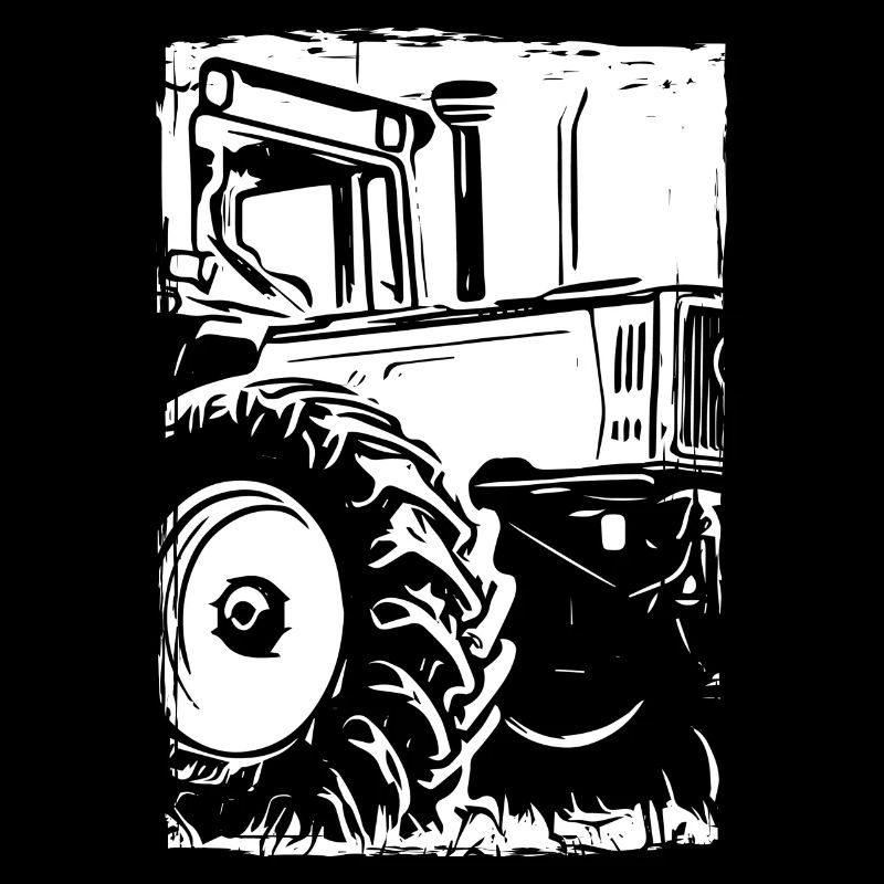 Empreinte du tracteur MB-trac