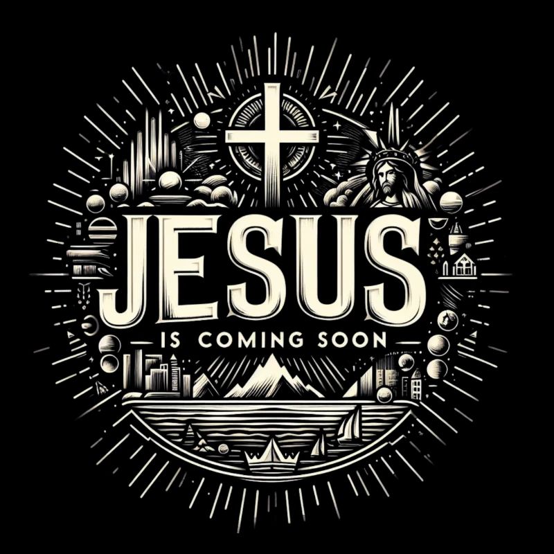 Jesus kommt bald Strahlenkranz