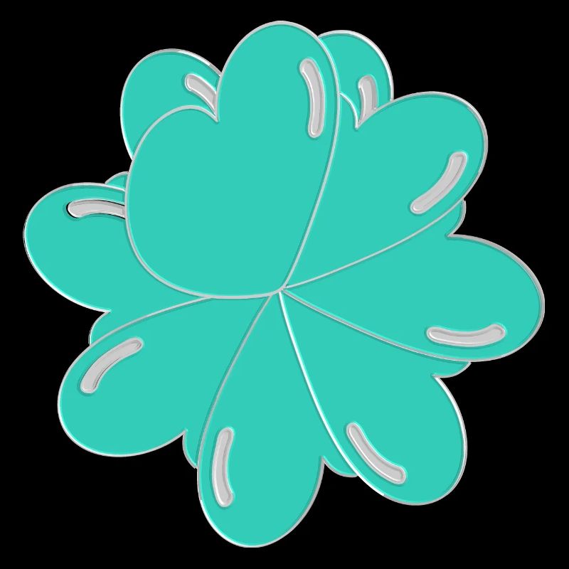 3D Green Heart