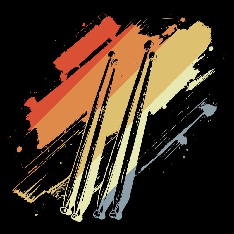 Drumsticks Vintage Look
