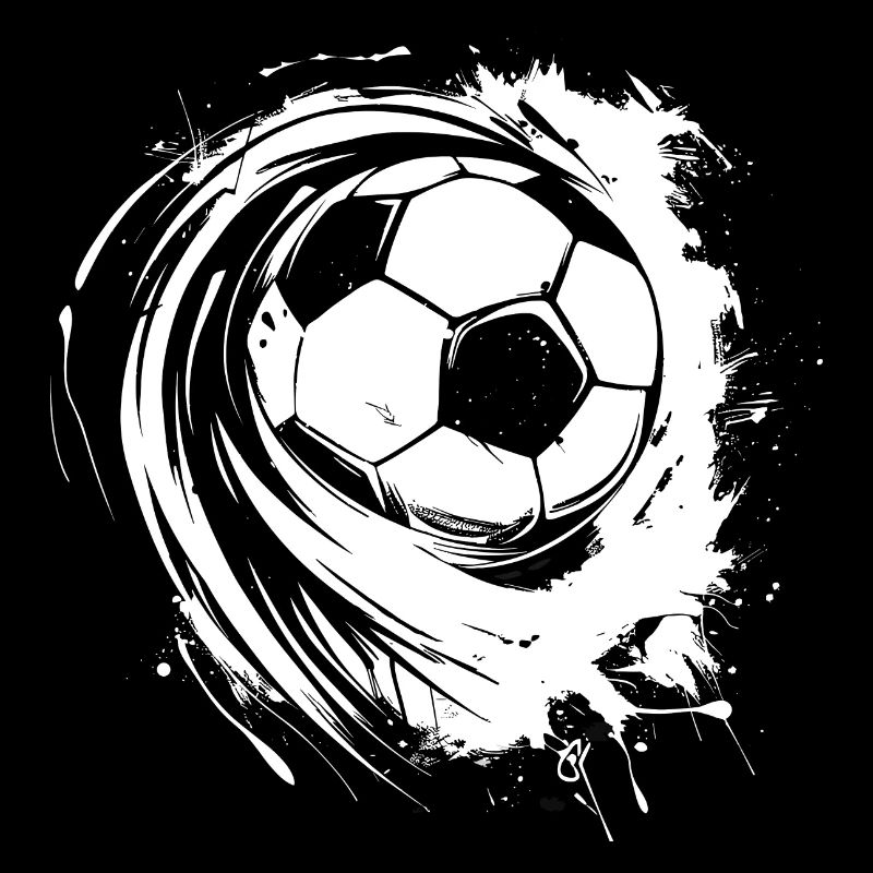 Fußball Illustration