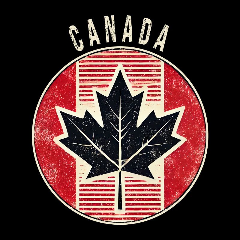 Motif de feuille d'érable du Canada