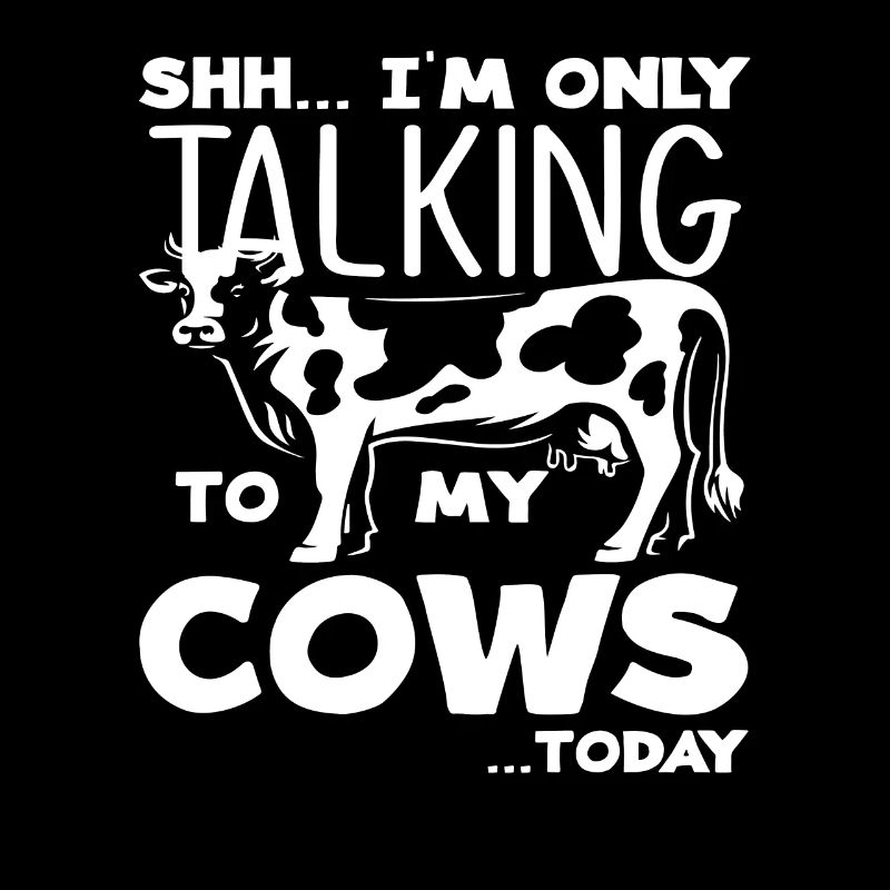 ssh I'm only talking to my cows today