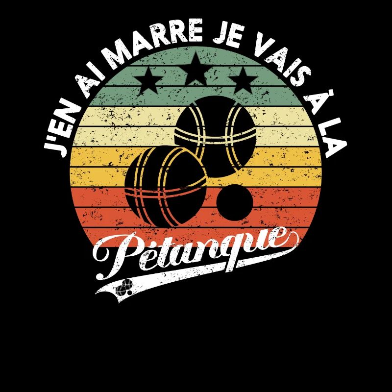 Gift Humor Pétanque Jeu de boules