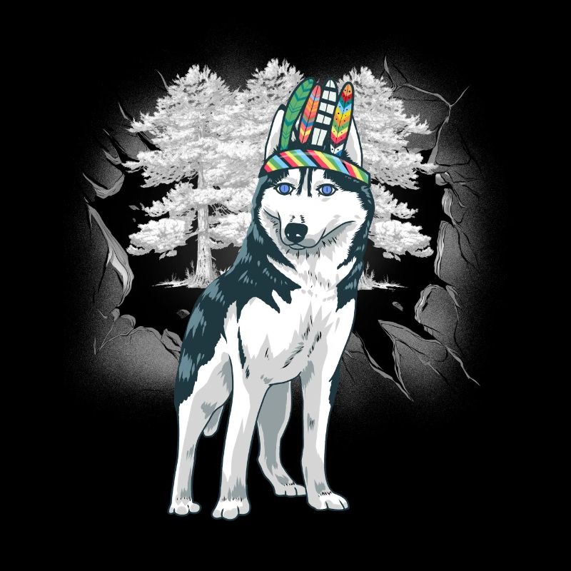 Chamans Husky Chaman Loup Loups