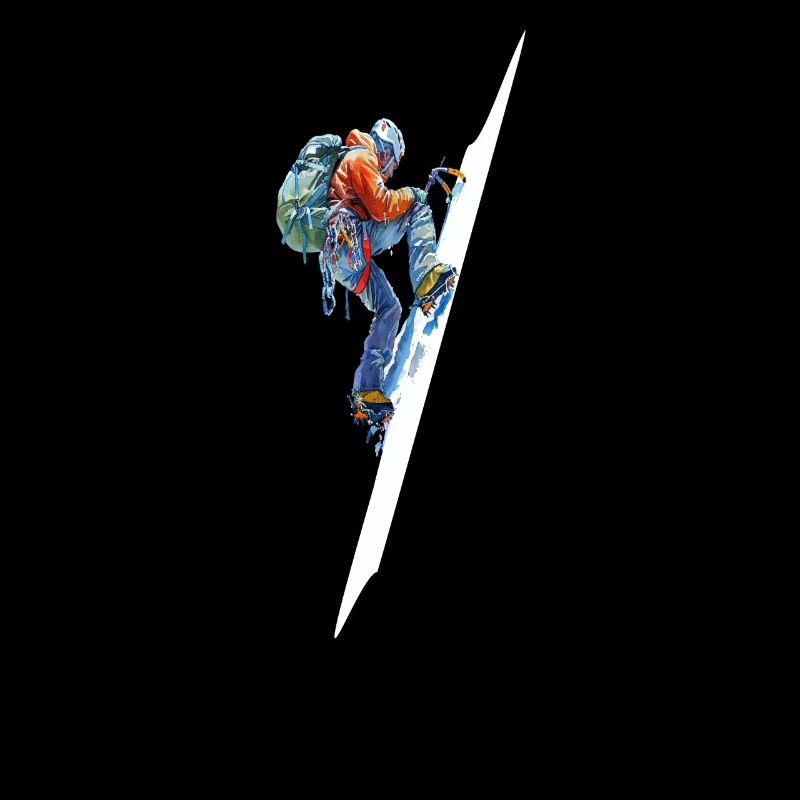 Extrem-Eiskletterer-Abenteuer Extreme Climber